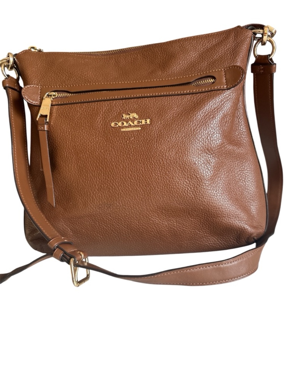 Coach Mae Pebbled Leather Crossbody Bag